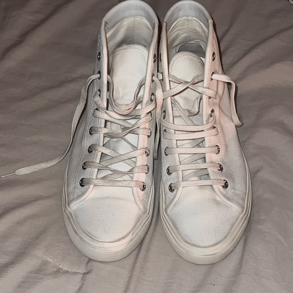 Malibu women’s high top saint laurent sneakers - Picture 2 of 8